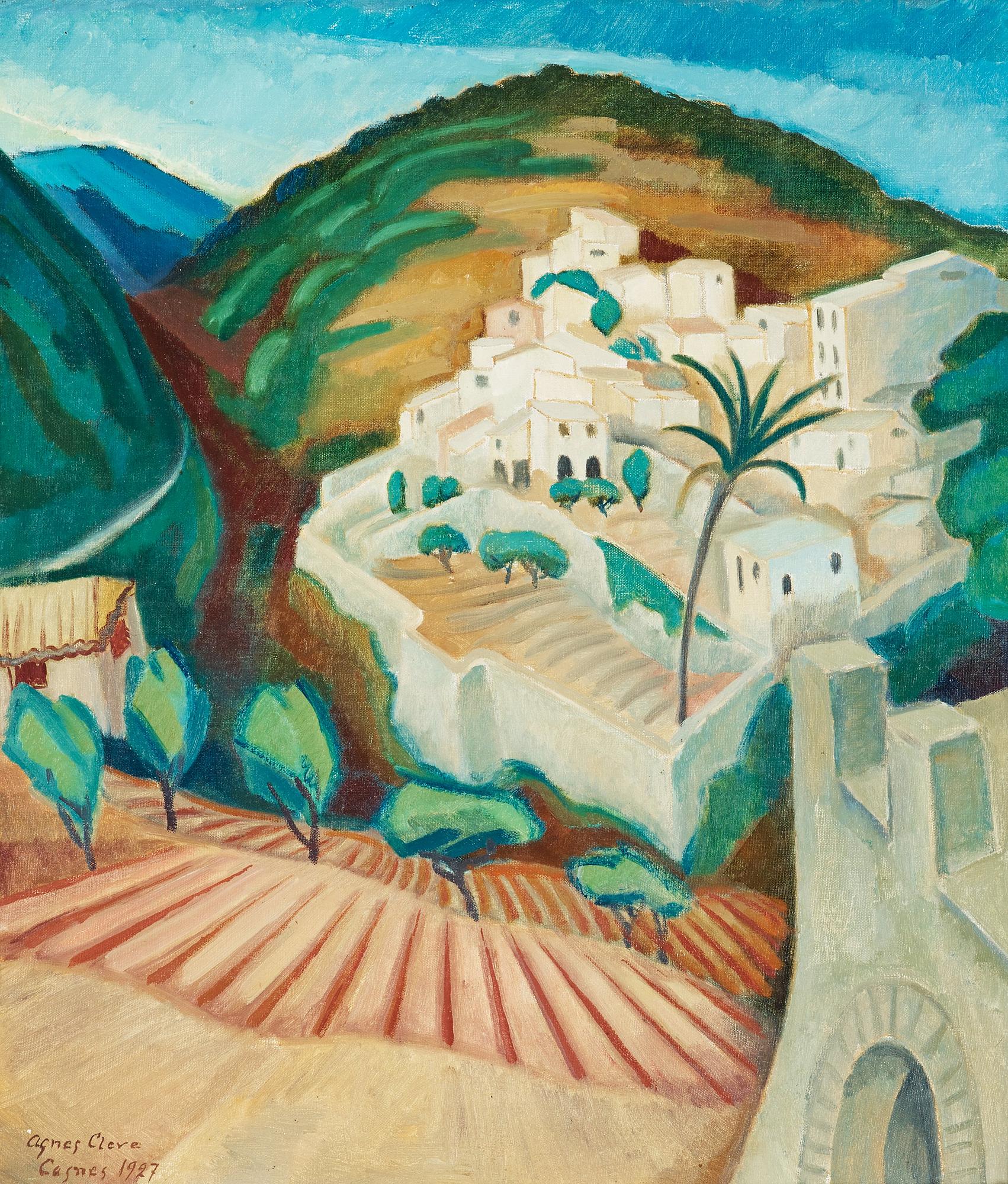 Agnes Cleve, "Staden på berget" (The town on the mountain).