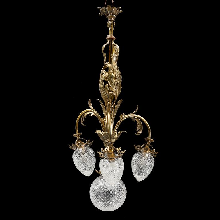 Ceiling lamp, late 20th century.