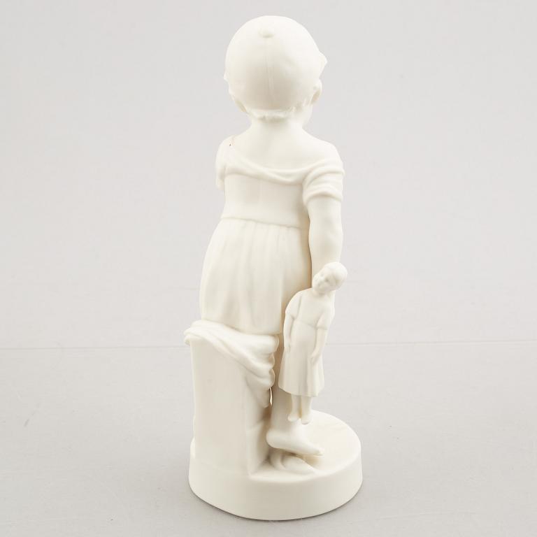 Three figurines, Gustafsberg, circa 1900.
