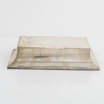 A Silver Inkwell, mark of Sampson Mordan & Co, London 1913.