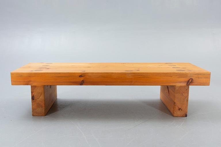 Sven Larsson, a pine 1970s bench.