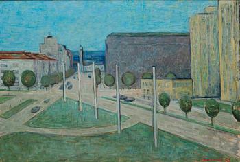 Reino Viirilä, oil on canvas, signed and dated-63.