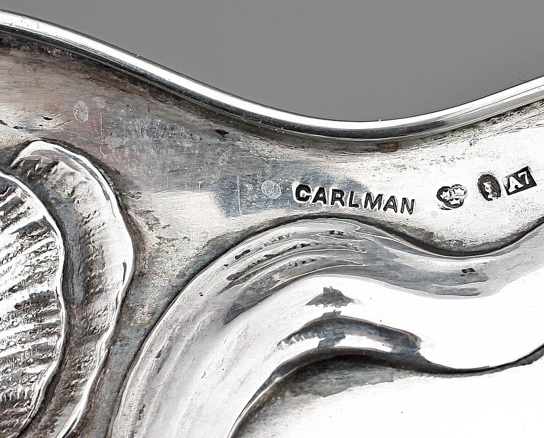 SKÅL, silver, Carlman, Stockholm 1903. Vikt 459g.
