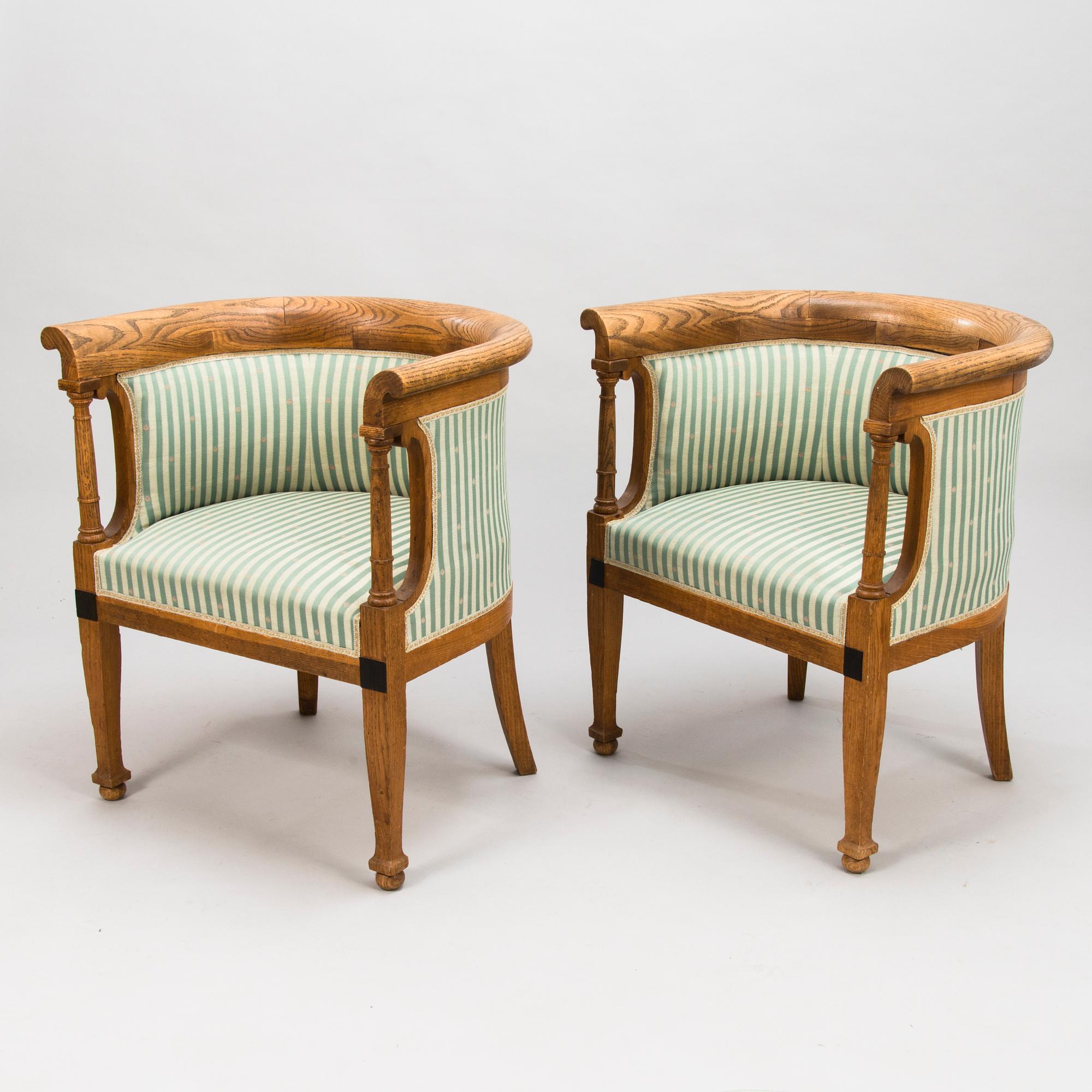 A 1920's 5-piece sofa suite.