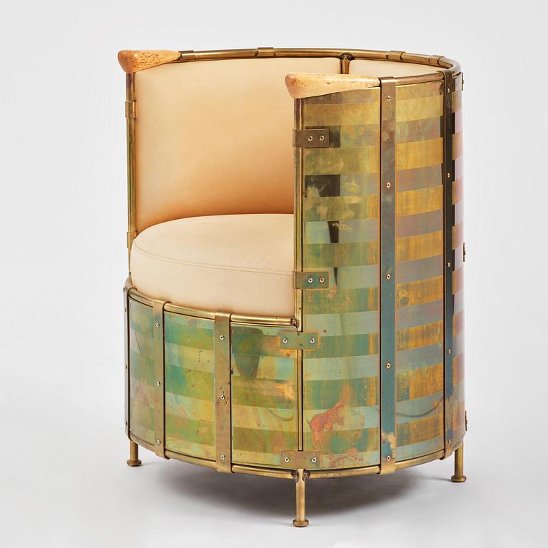 Mats Theselius, an "El Dorado" easy chair, ed. 312/360, Källemo, Värnamo, post 2002.