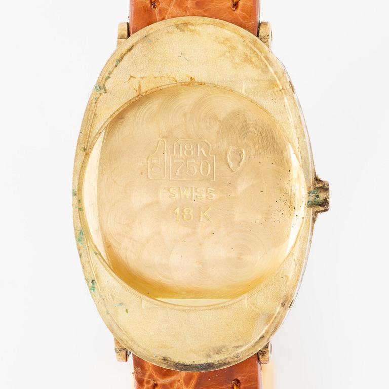 Cartier, Baignoire, "Paris Dial", ca 1980.