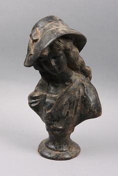 SKULPTUR, järn, 1900-tal.