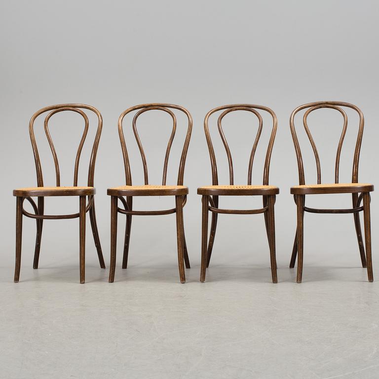 Four chairs by ZPM Radomsko, Poland.