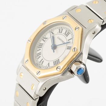 Cartier, Santos Ronde, wristwatch, 24 mm.