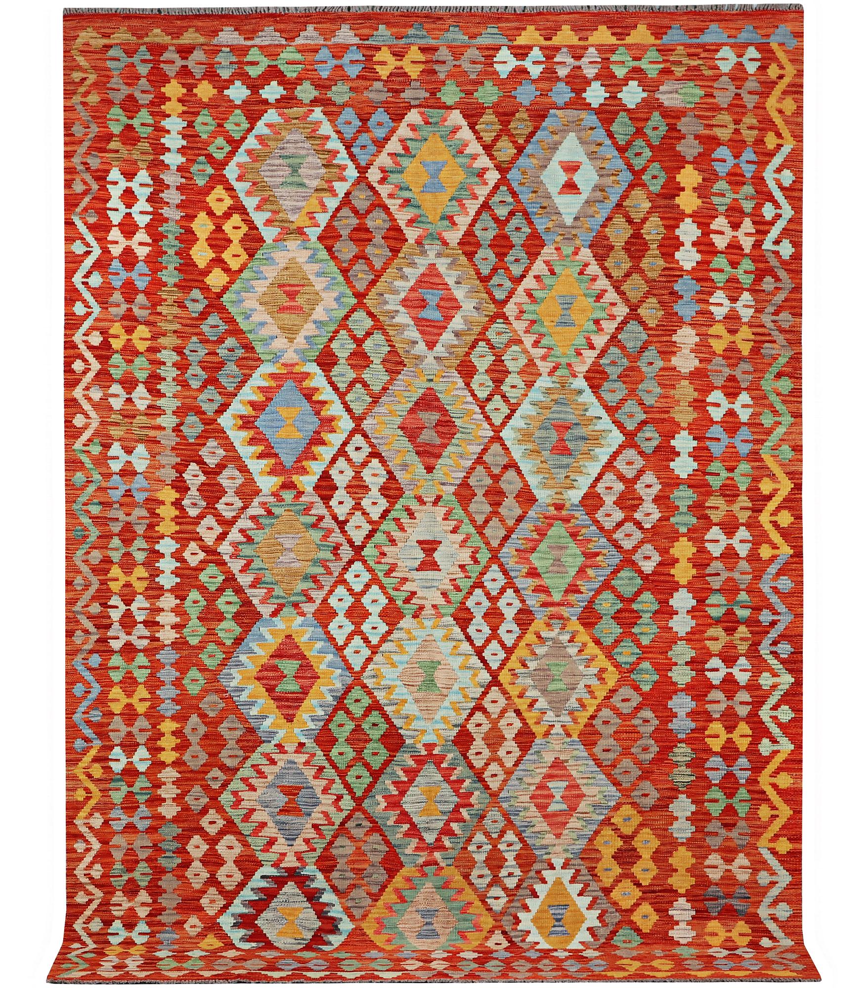 A Kilim carpet, c. 298 x 201 cm.