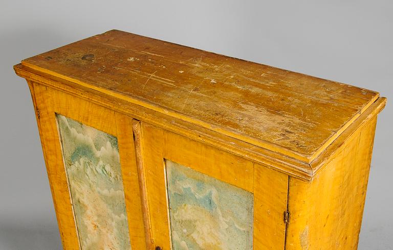 SKÄNK, 1800-tal, målad furu.