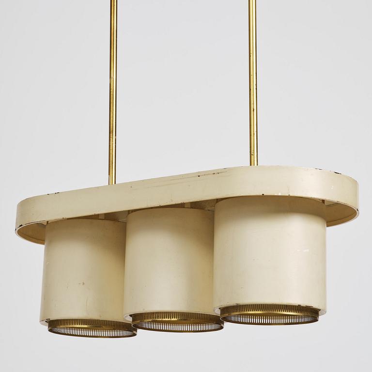 Alvar Aalto, a ceiling lamp model A 203,  Valaisinpaja Finland, 1970s.