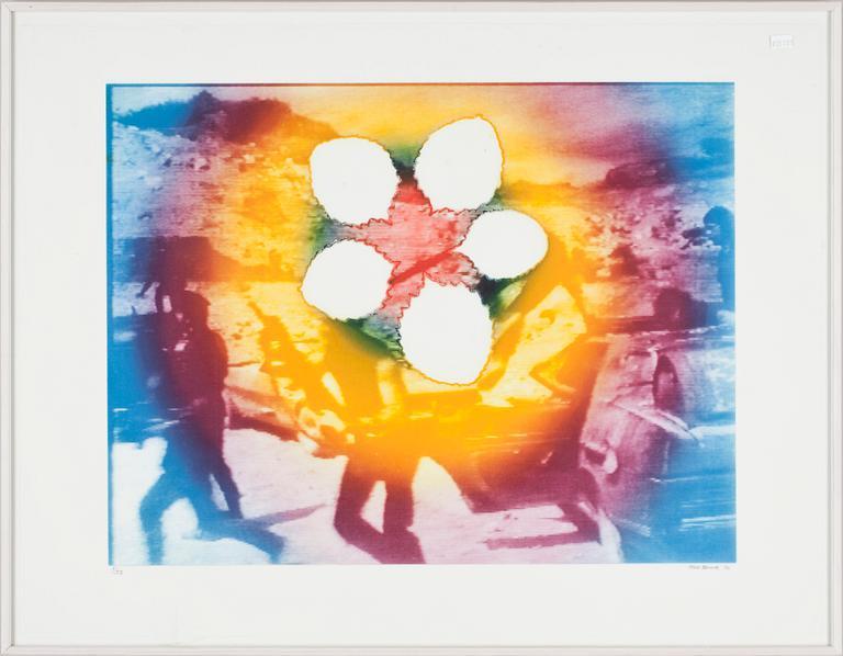 MAX BOOK, 2 st, färglitografi,1/33,  sign och dat -92.