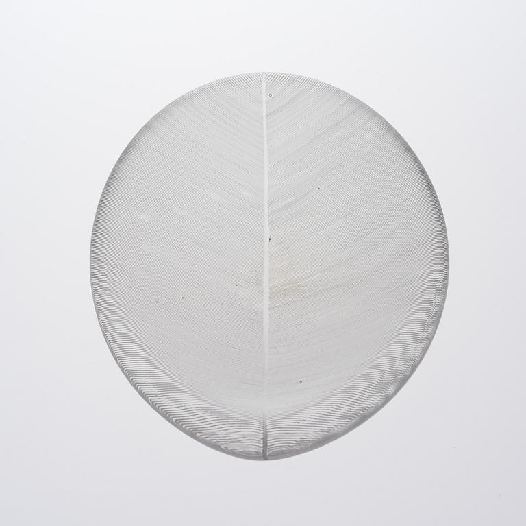 TAPIO WIRKKALA, MALJA. Lehti 3337. Sign. Tapio Wirkkala, Iittala. 1950-luvun lpppu.