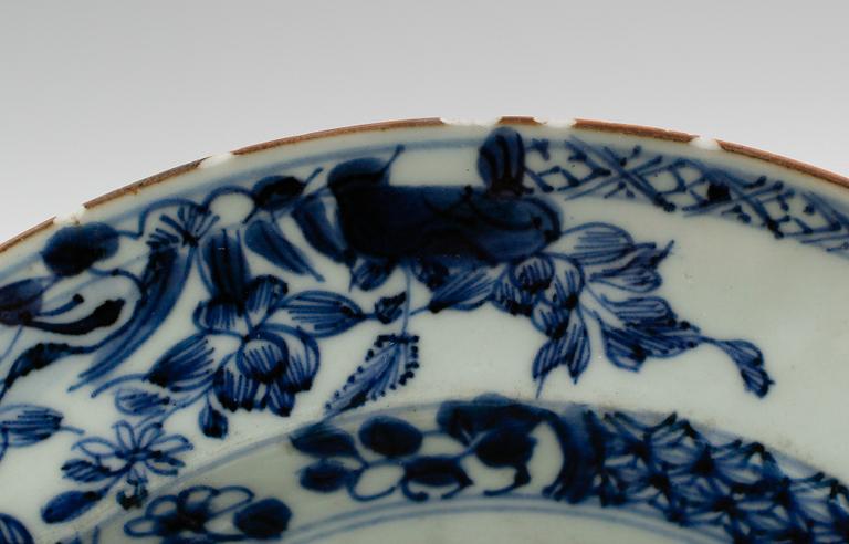 TALLRIKAR, 9 st, porslin, Kina, 1700-/1800-tal.