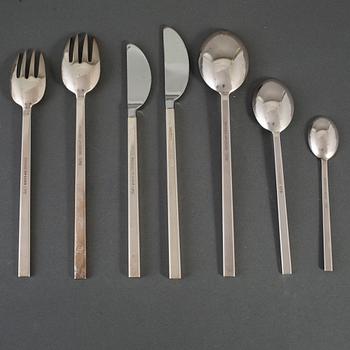 A part silver cutlery, CPB, design by Carl Philip Bernadotte, MEMA GAB 2009-2010.