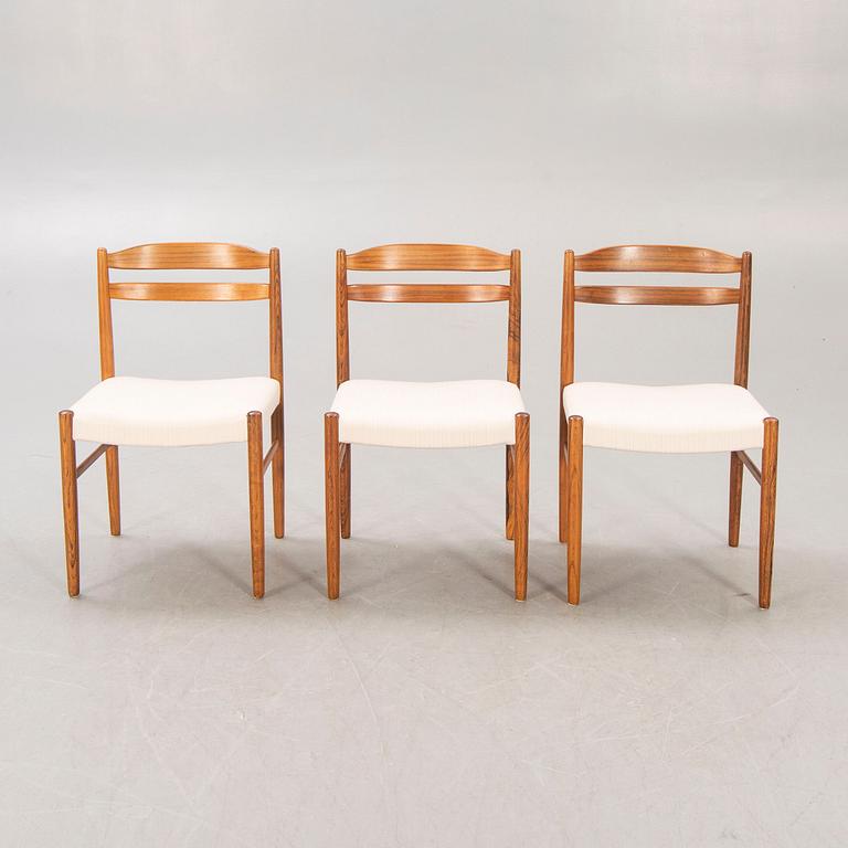 A 1960/70s jacaranda 7 pcs dining set from Albert Johansson & söner Hyssna.