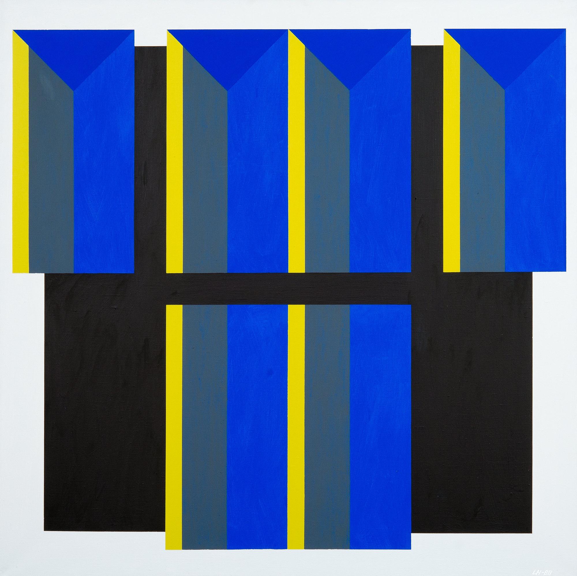 LARS HOLMSTRÖM, akryl på duk, signerad och daterad -88.