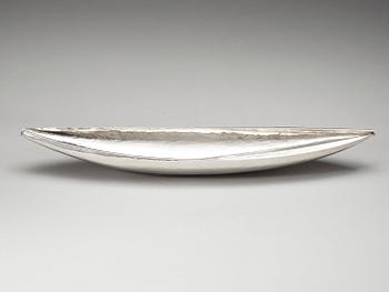 A Tapio Wirkkala 916/1000 silver kayak, Tammerfors 1965.