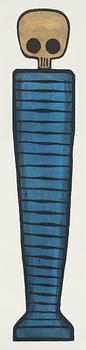 Jan Håfström, "The Mummy" (blue).