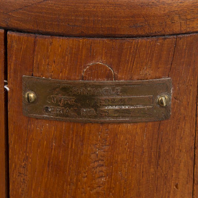 Ship's binnacle with compass, England early 20th century. Husun.