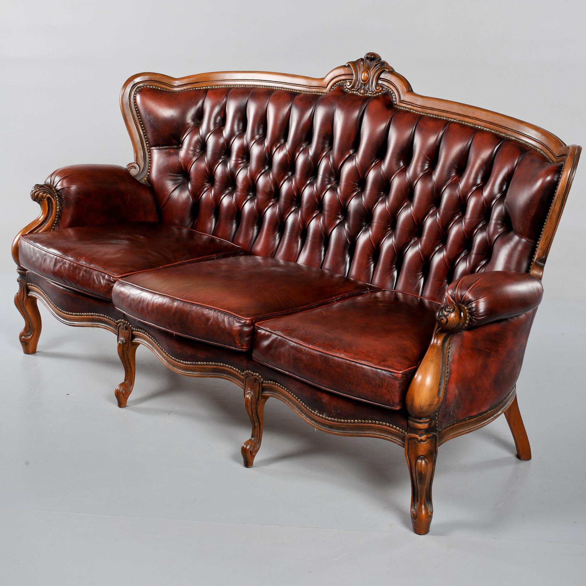 SOFFA, engelsk stil, 1900-talets andra hälft.