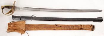 SABEL, m/1854, kavalleriet, Sverige.