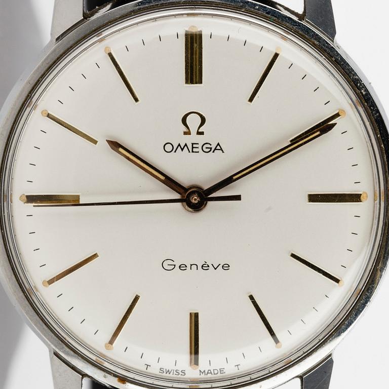 ARMBANDSUR, herr, Omega Geneve, stål.