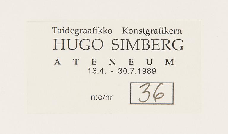 Hugo Simberg, "Huivi Päässä".
