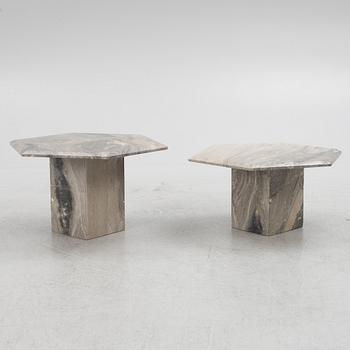 A pair of Side tables, later part of the 20th century.