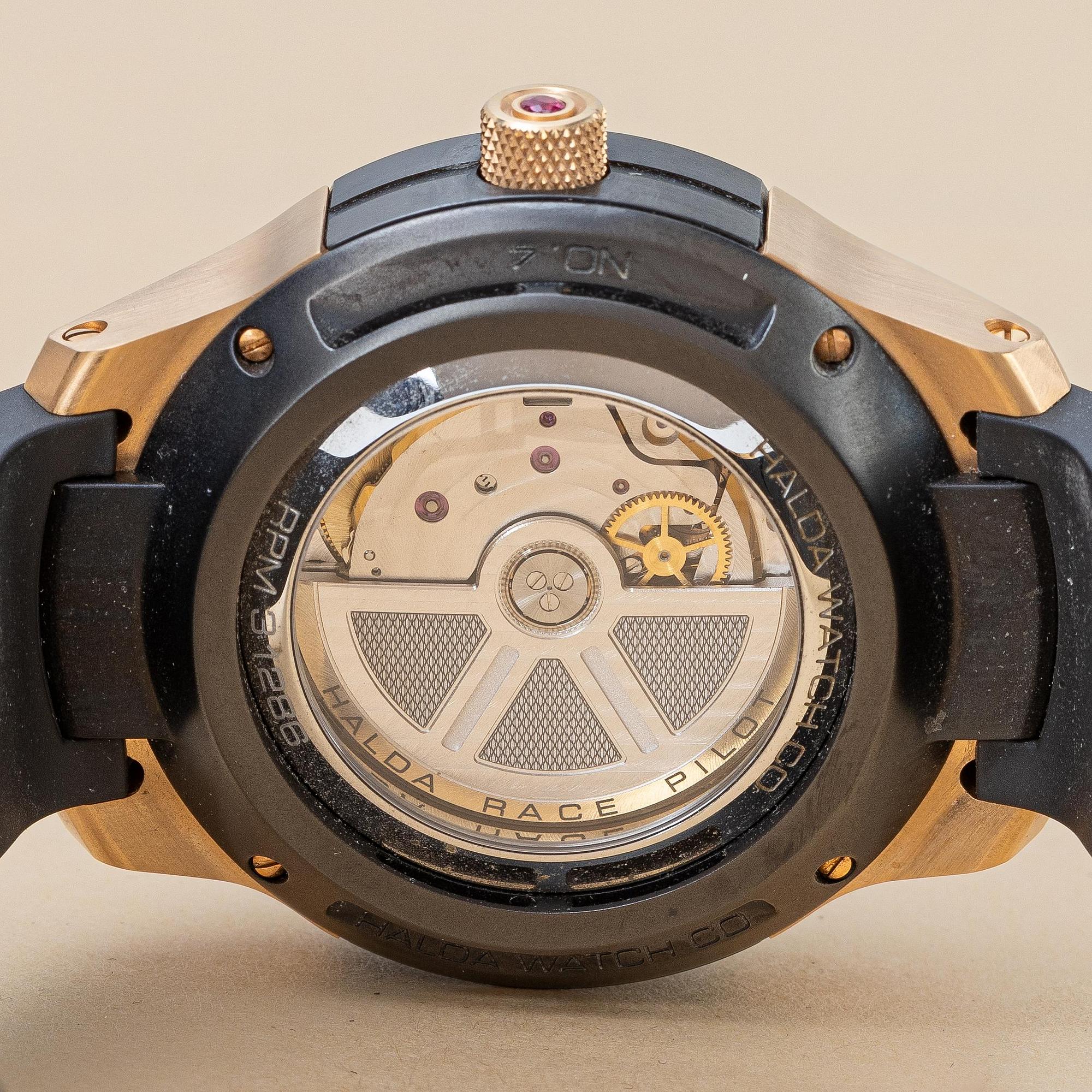 Halda, Race Pilot Gold, ca 2021.