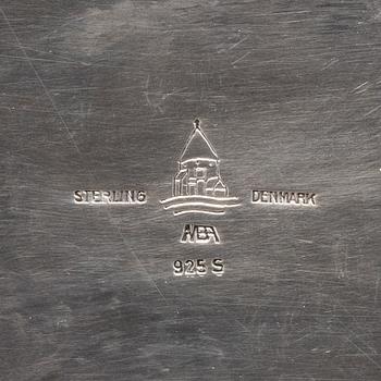 a Danish sterling silver box.