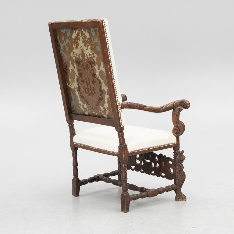 Armchair, Baroque, 18th century.