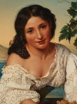 Carl Gustaf Plagemann, A young Italian woman.