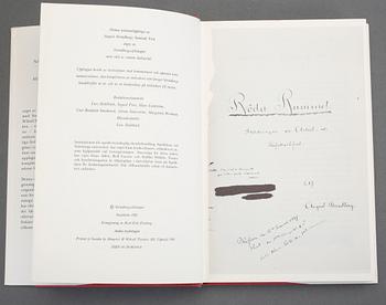 BOKVERK, 36 st, August Strindbergs samlade verk, Nationalupplagan, Almqvist & Wiksell, Stockholm 1981, andra upplagan.
