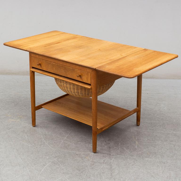 HANS J WEGNER, a sewing table for Andreas Tuck, Denmark, second half of the 20th century.