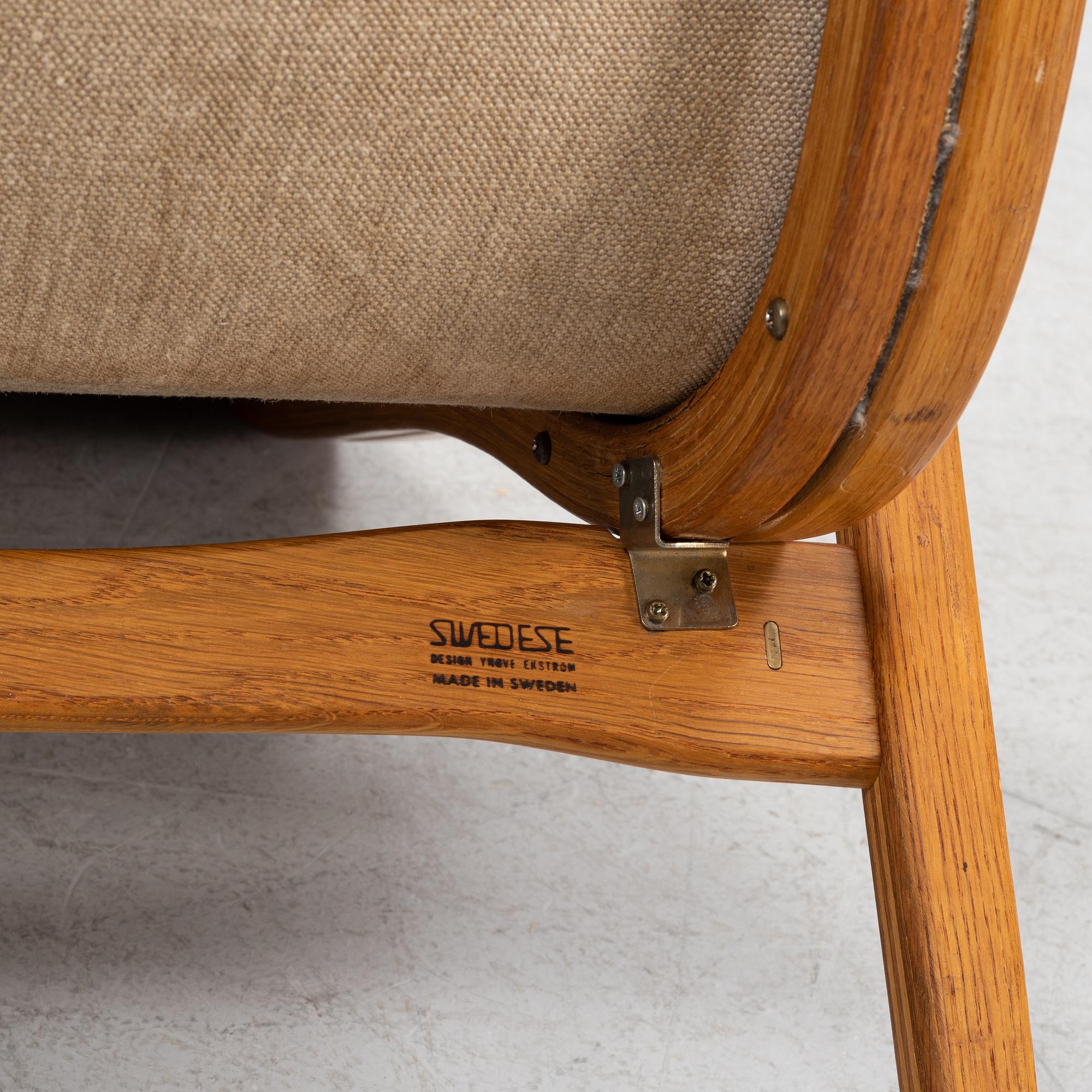 Yngve Ekström, fåtölj, "Lamino", Swedese.