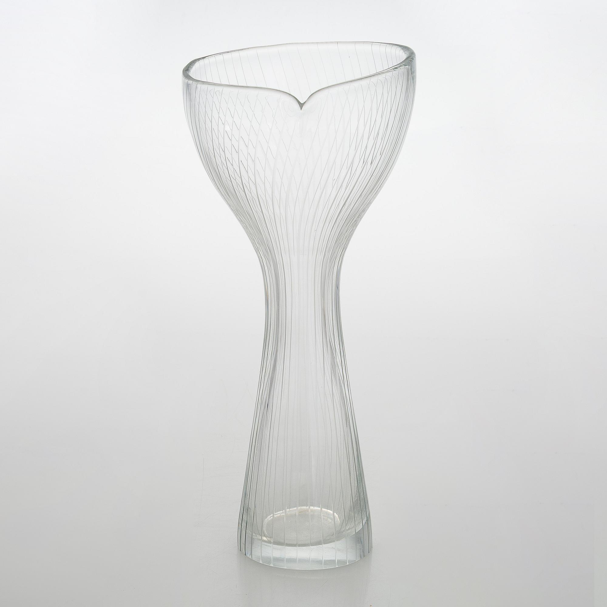 Tapio Wirkkala, vas, modell 3520, signerad Tapio Wirkkala Iittala -54.