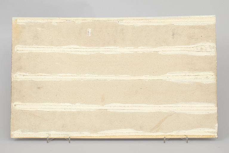 VÄGGPLATTA, porslin, Kina. 1900-talets första hälft.