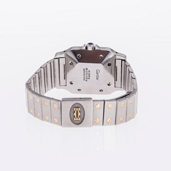 ARMBANDSUR, herr, Cartier Santos, stål och guld, automat.