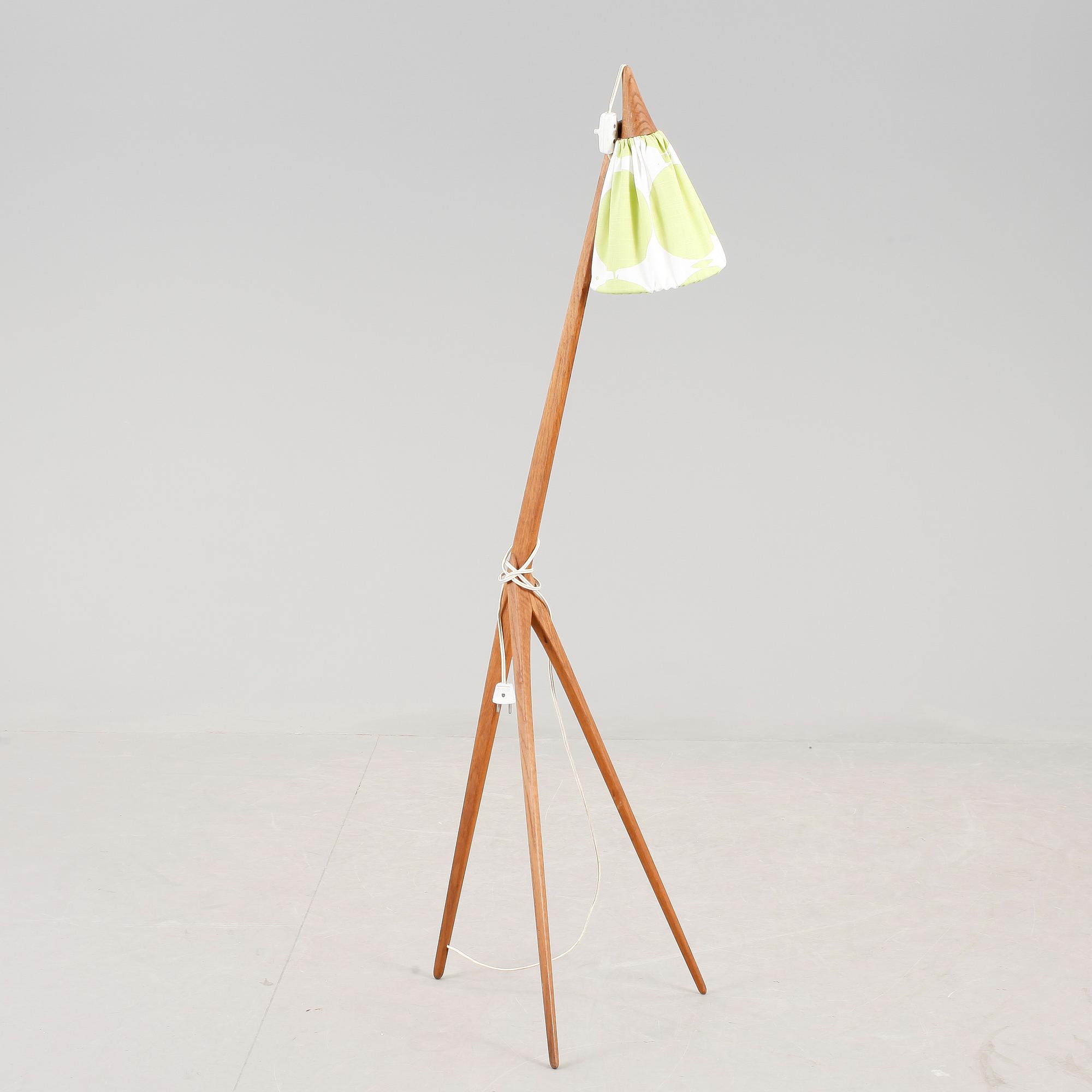 GOLVLAMPA, "Giraffen", Uno & Östen Kristiansson, Luxus, 1950-tal.