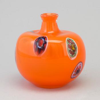 BENGT EDENFALK, glass, vase, Skruf, signed, 1900-tal.