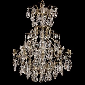 A first half of the 20th century rococo style chandelier.