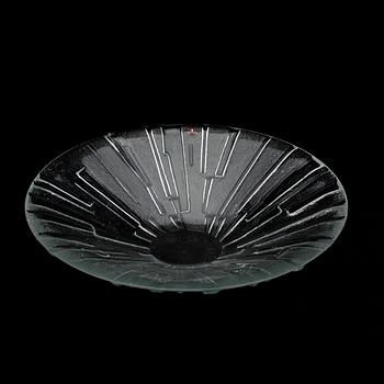 SKÅLFAT, glas, Tapio Wirkkala, signerad och numrerad 3573.