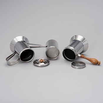 A "Neapolitan coffee maker" Officina Alessi, Italy.