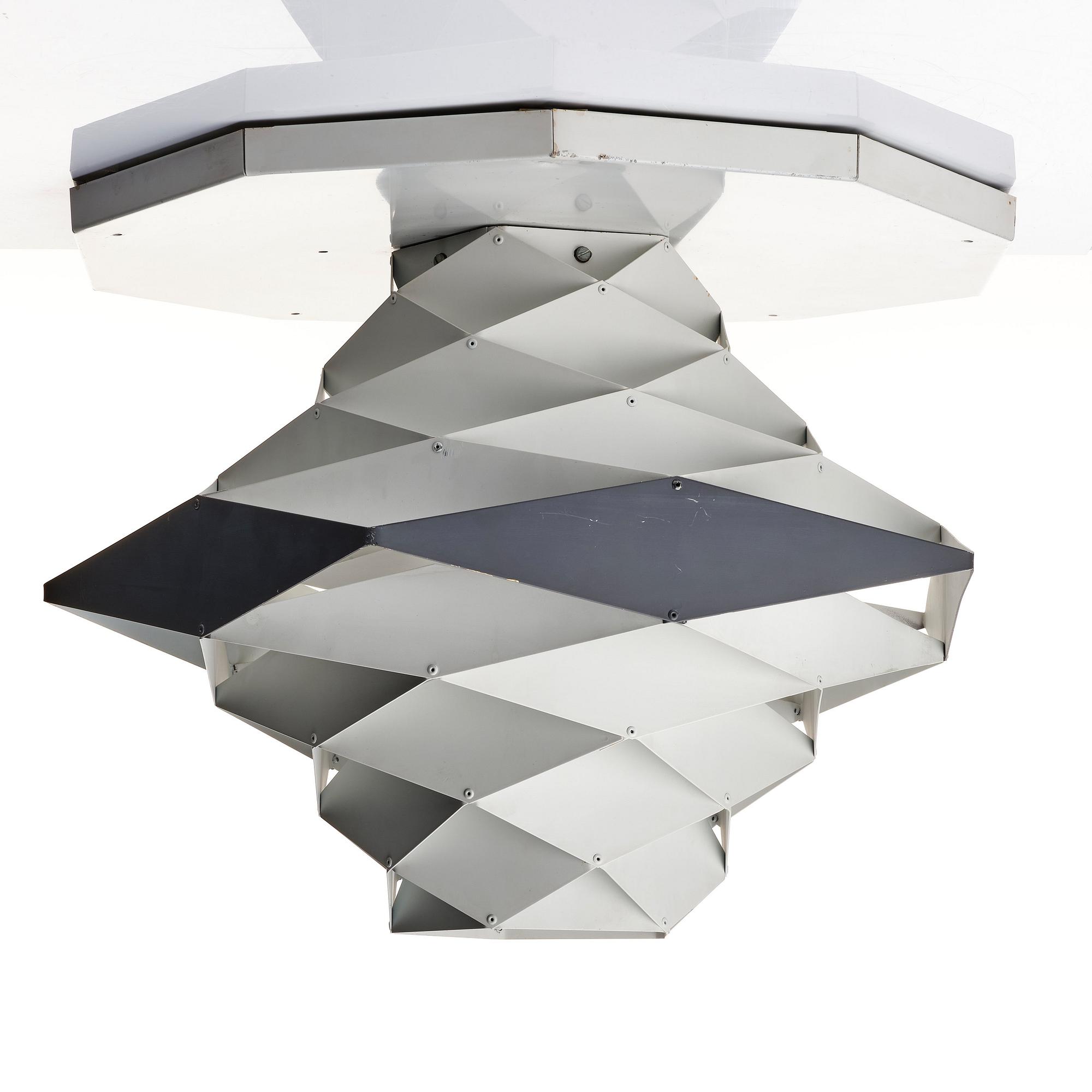 Preben Dal, a "Symphony" ceiling or table lamp, for Hans Følsgaard, Elektro HF Belysning, Denmark 1960's.
