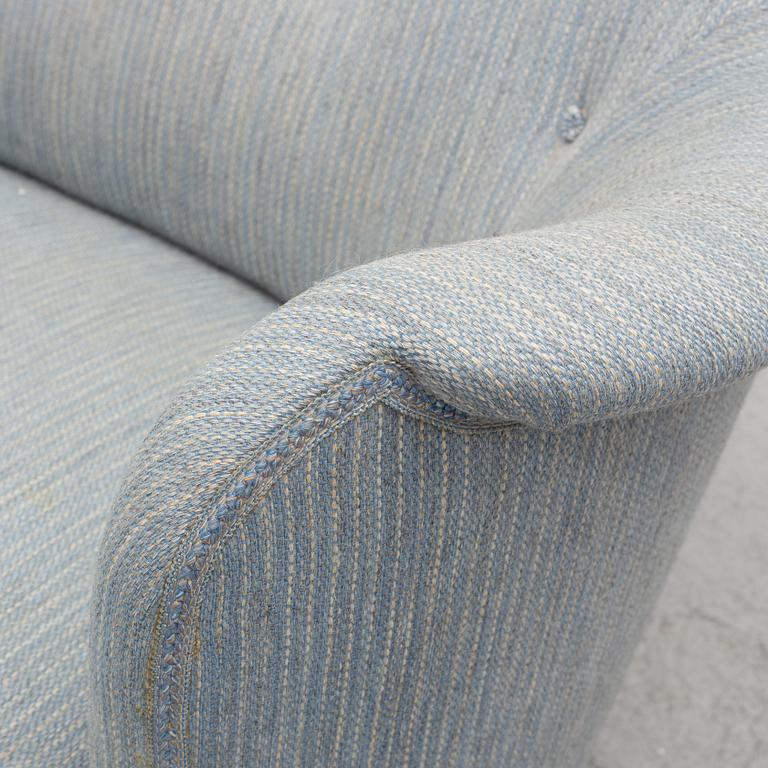 Carl Malmsten, a 'Cirkus' sofa, second half of the 20th Century.