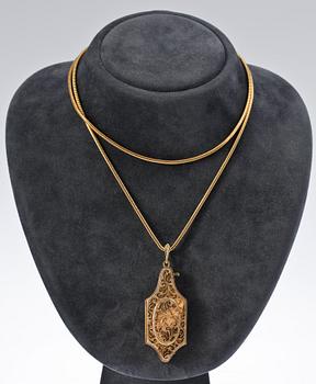 LORNJETT, 18 K guld.