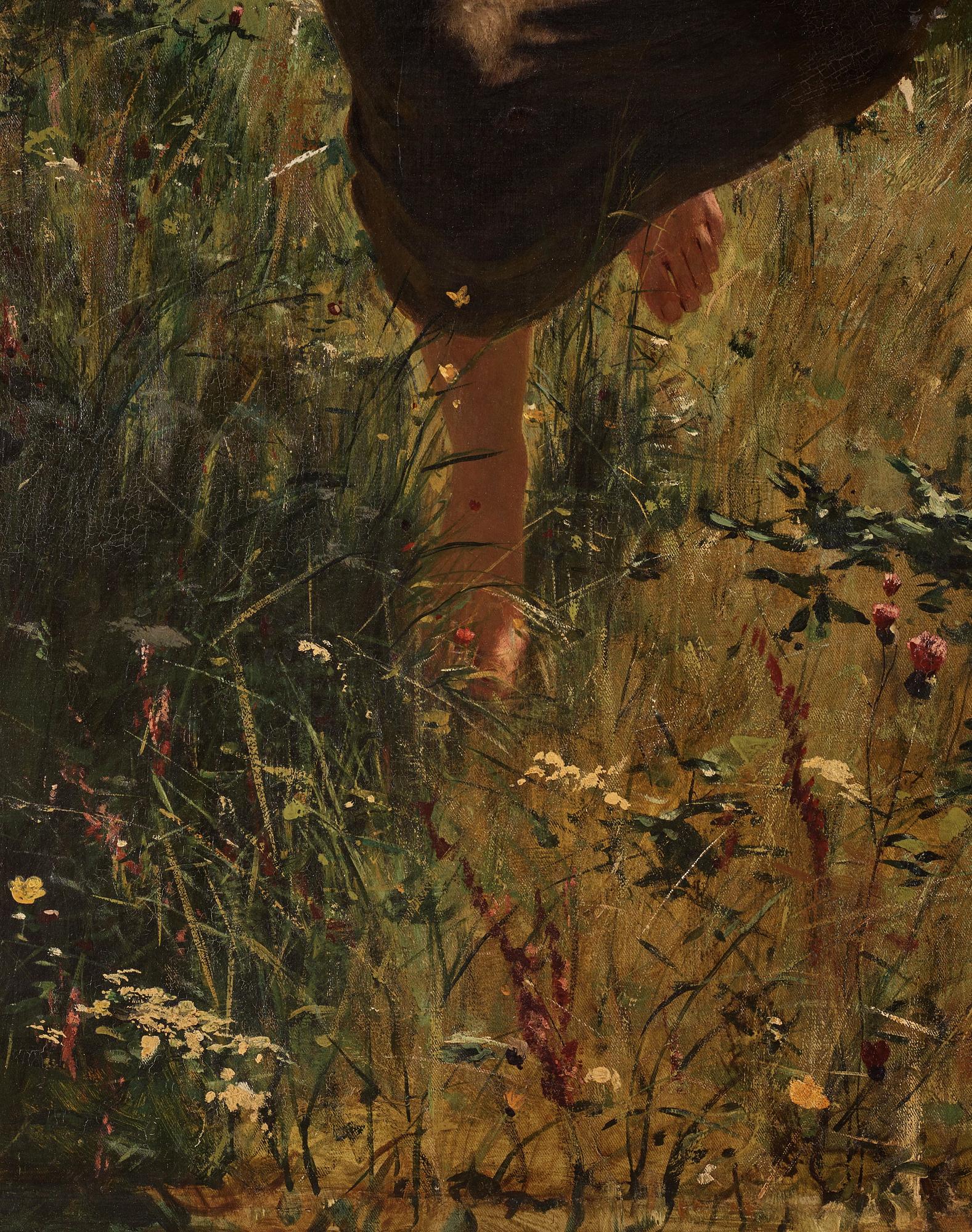 Hans Dahl, Modellen och konstnären.