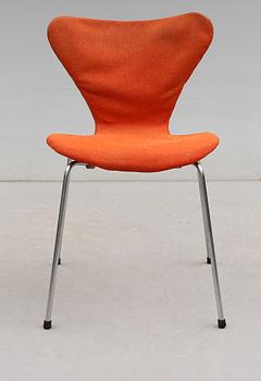 STOL, "Sjuan", Arne Jacobsen för Fritz Hansen, 1967.